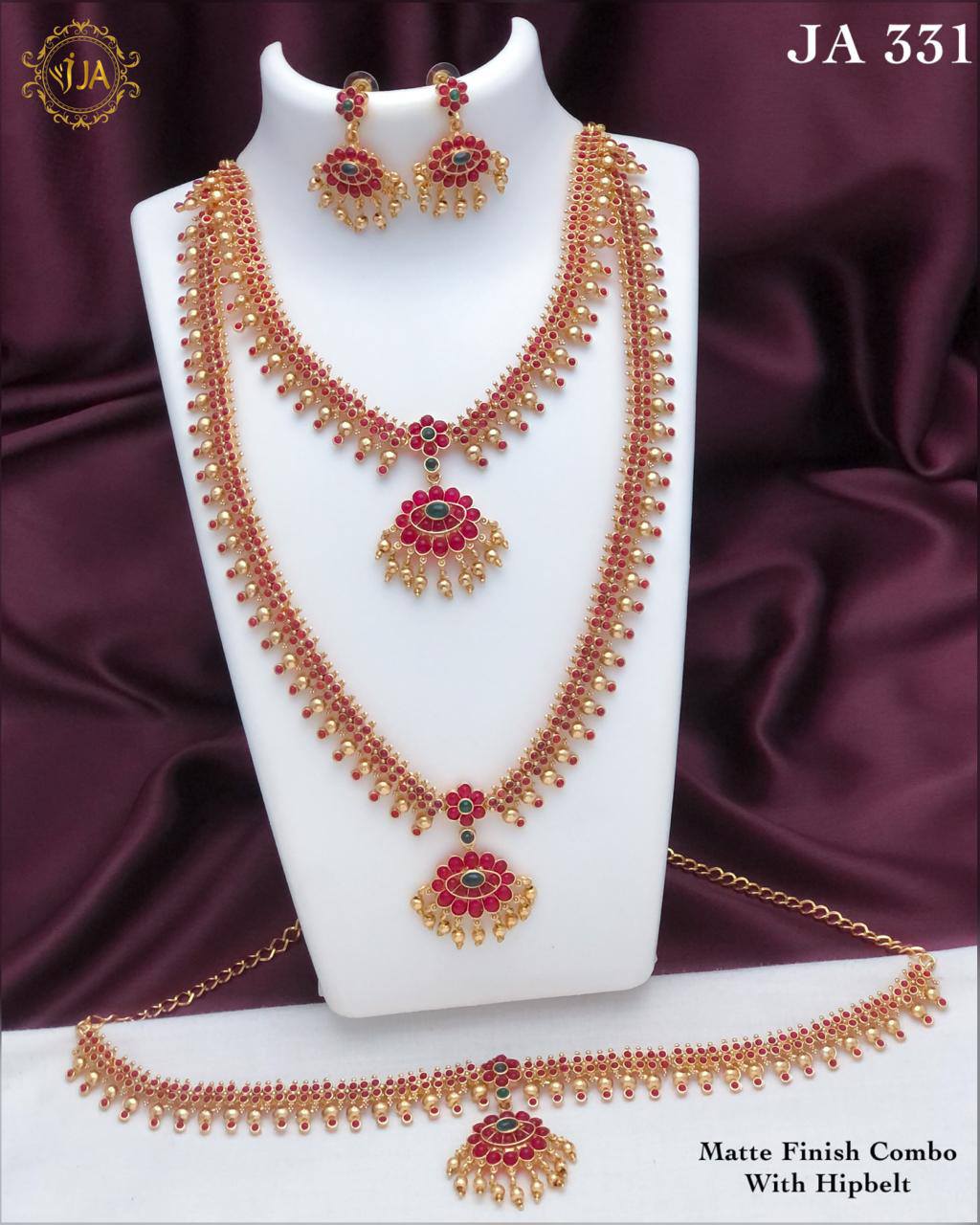 Gold Plated Super Nakashi Finished Necklace