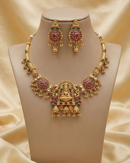 Beauty Art Royal Jewel Present Necklace Fine Set