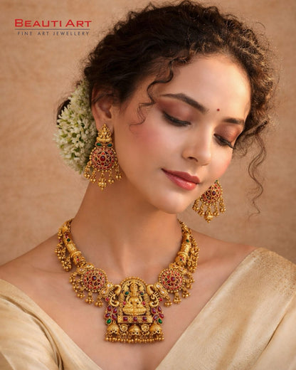 Beauty Art Royal Jewel Present Necklace Fine Set