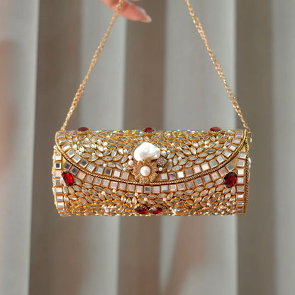 Royal Kundan Clutch