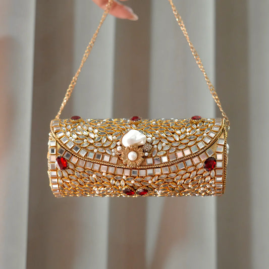 Royal Kundan Clutch