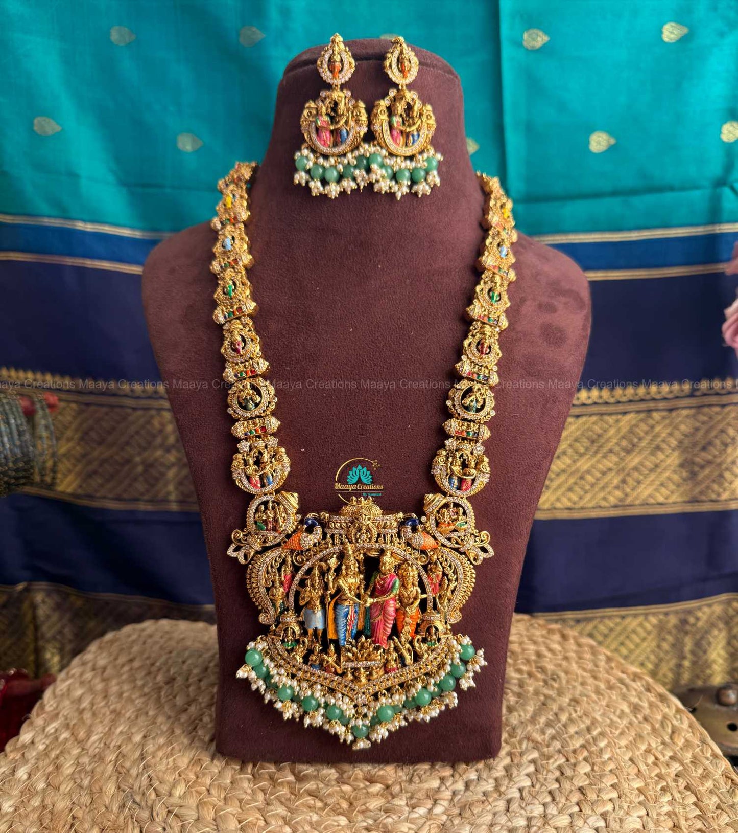 Buy 1 Srinivasa Necklace Get Watch Free