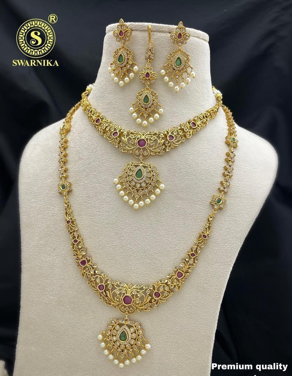 Swarnika Super Shine Necklace Set